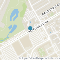 Map location of 1558 62 BASELINE ROAD, Ottawa, ON K2C0B3