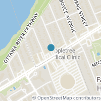 Map location of  