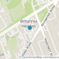 Map location of 830 HIGH STREET, Ottawa, ON K2B6C4