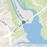 Map location of  