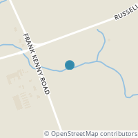 Map location of  