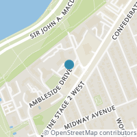 Map location of  