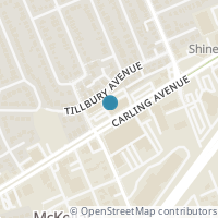 Map location of  