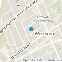 Map location of B 375 MADISON AVENUE, Ottawa, ON K2A0B6