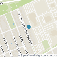 Map location of 181 NORTHWESTERN AVENUE, Ottawa, ON K1Y0M1