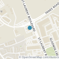 Map location of  