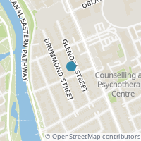 Map location of  