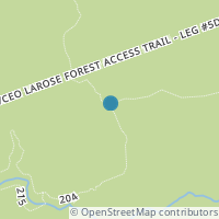 Map location of  