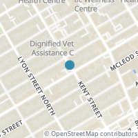 Map location of 428 KENT STREET, Ottawa, ON K2P2B3