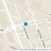 Map location of  