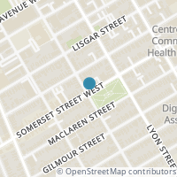 Map location of 551 SOMERSET STREET W, Ottawa, ON K1R5J9