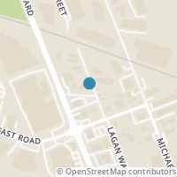 Map location of  