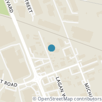 Map location of  