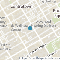 Map location of 353 WAVERLEY STREET W, Ottawa, ON K2P0W4