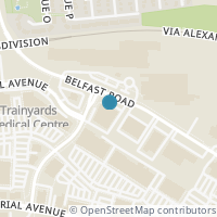 Map location of  