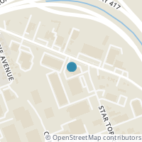 Map location of  