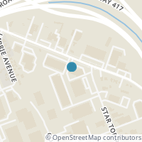 Map location of  