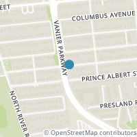 Map location of 66 QUEEN MARY STREET, Ottawa, ON K1K1X7