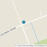 Map location of  