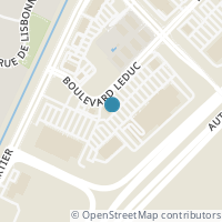 Map location of  