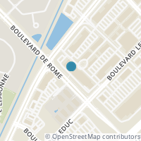 Map location of  