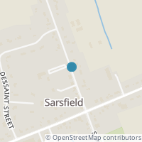 Map location of  