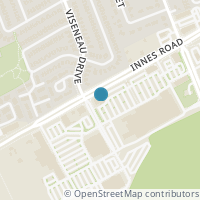 Map location of  