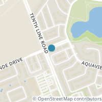 Map location of 24 LAKEPOINTE DRIVE, Ottawa, ON K4A5E3