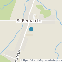 Map location of  