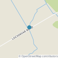 Map location of  