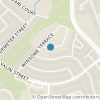 Map location of 2190 WINSOME TERRACE, Ottawa, ON K4A5M9