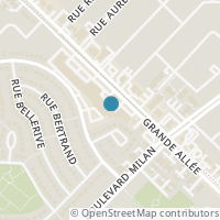 Map location of  