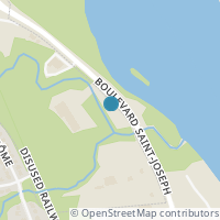 Map location of  