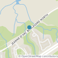 Map location of  