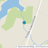 Map location of  