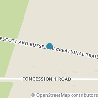 Map location of  