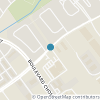 Map location of  