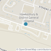 Map location of 627 SPENCE AVENUE, Hawkesbury, ON K6A3J4