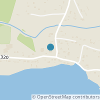 Map location of  