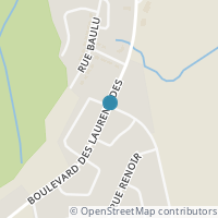 Map location of  