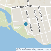 Map location of  