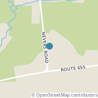 Map location of  