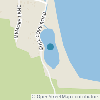 Map location of  