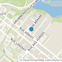 Map location of  