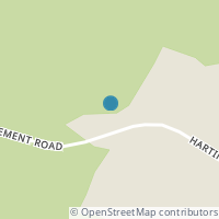 Map location of 1337 Hartin Settlement Road, Hartin Settlement, NB E6H1S2