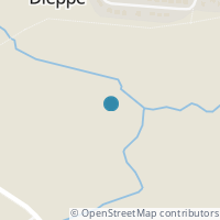 Map location of  