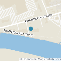 Map location of  