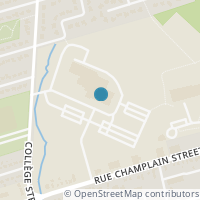 Map location of  