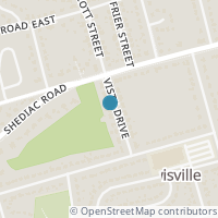 Map location of 20 Vista Drive, Moncton, NB E1A4L5