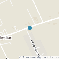 Map location of 579 Main Street, Shediac, NB E4P2C6